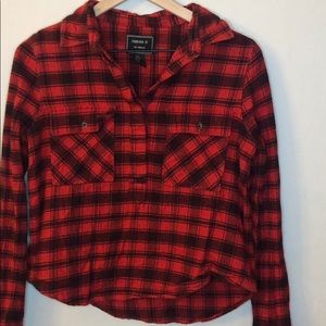 Red Plaid Long sleeve shirt